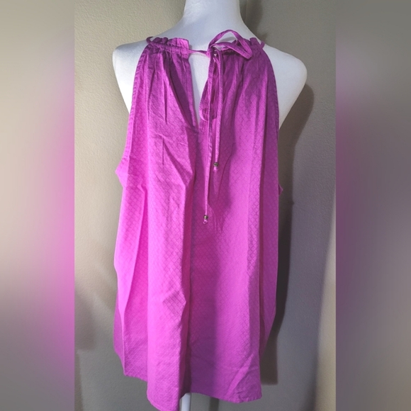 Knox Rose Adjusyable Neck-Tie Tank-Top, Size XXL - Picture 3 of 12